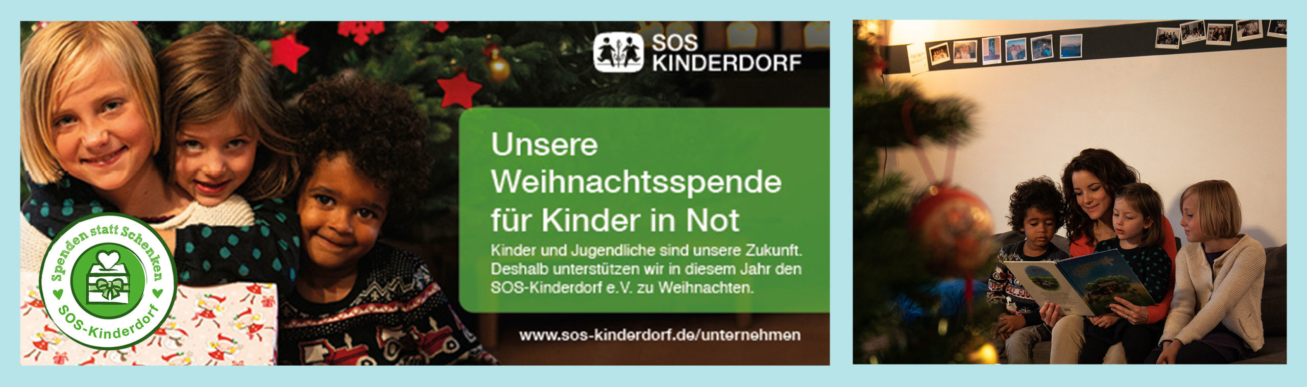 Spende an SOS-Kinderdorf