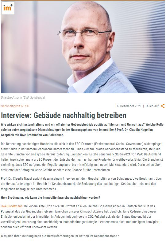 Interview Immobilienmanager